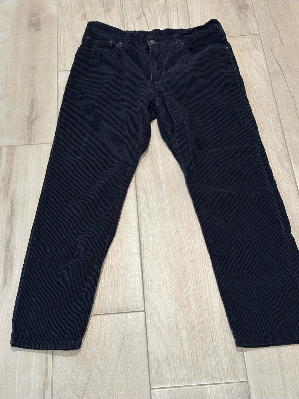 Levi’s Middy Straight Pants Women's 31x30 Black Original Style